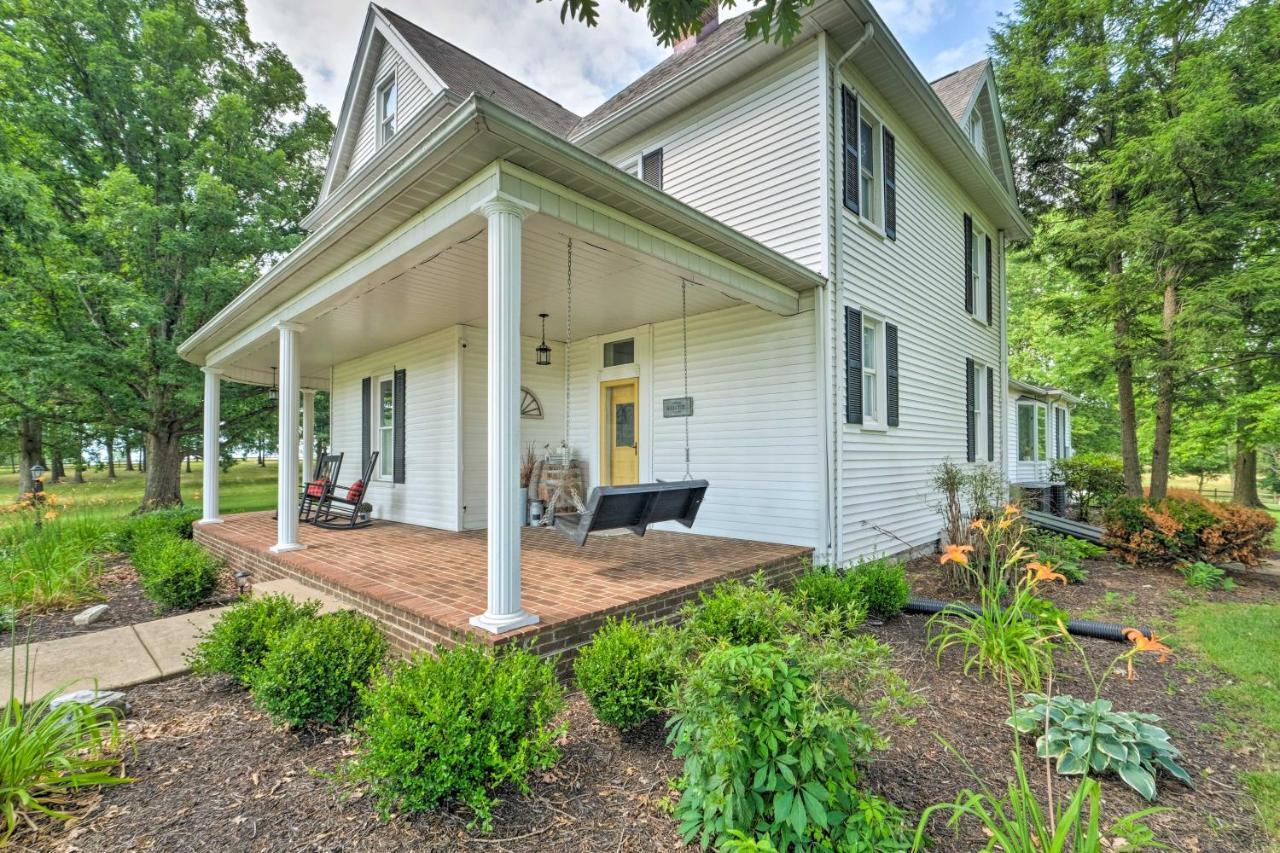 Lush, Modern Farmhouse With Mtn Views And Sunroom Edinburg Екстериор снимка