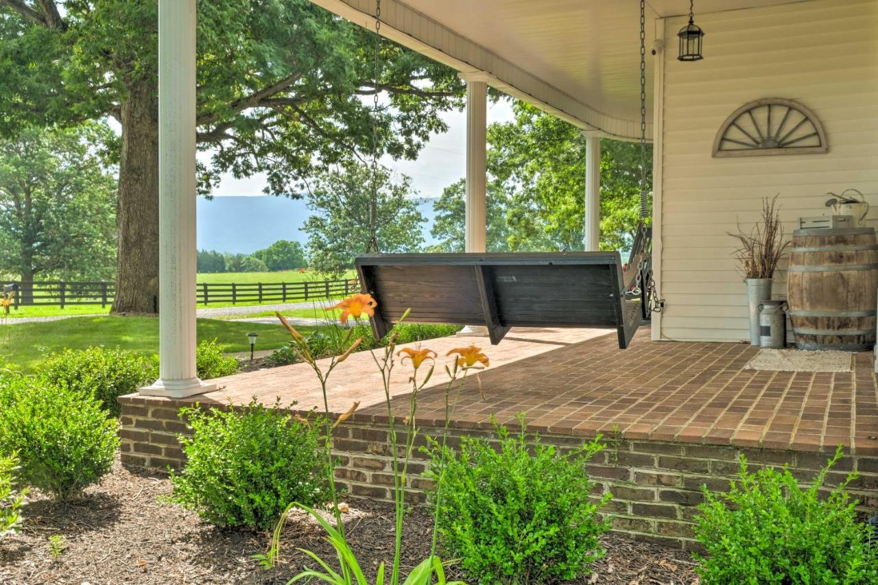 Lush, Modern Farmhouse With Mtn Views And Sunroom Edinburg Екстериор снимка